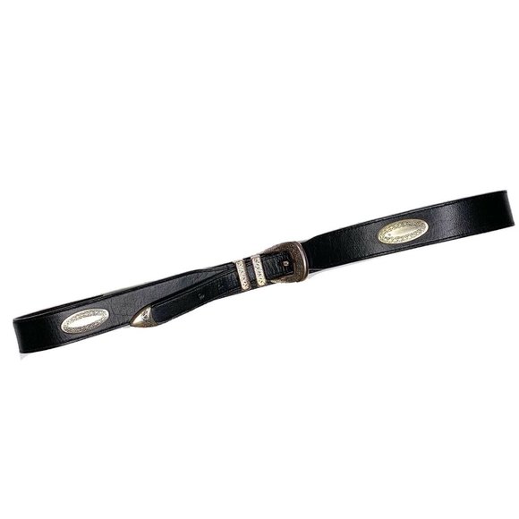 Unbranded Other - Vtg Western Style Engraved Silver Detail Belt